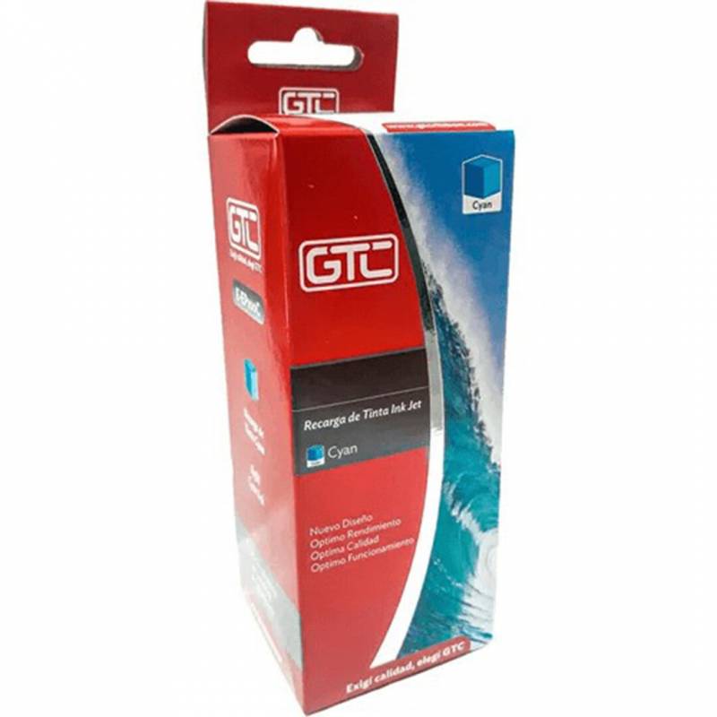 Tinta Gtc Epson Gt-ep100c 664 Cyan