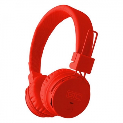 Auricular Gtc Hsg-180r Bluetooth Rojo