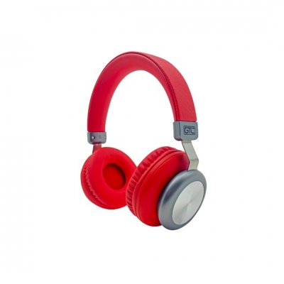 Auricular Bluetooth Gtc Hsg-178r Vintage Style Rojo