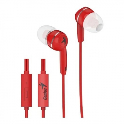 Auricular Genius In Ear Hs-m320 Rojo
