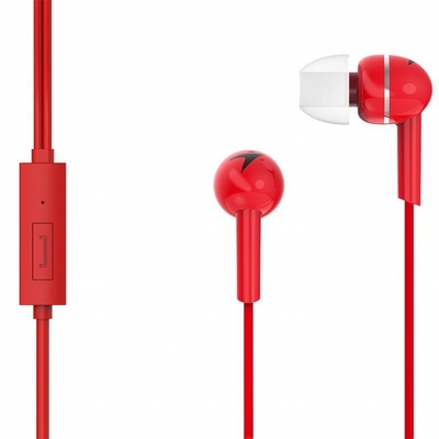 Auricular Genius In Ear Hs-m300 Rojo