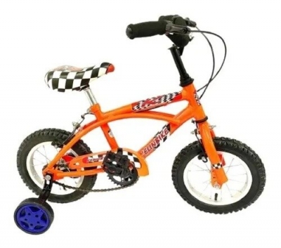 Bicicleta Para NiÑos Rodado 12 Naranja