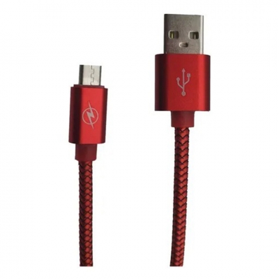 Cable Usb A Micro Usb 1mt Gtc Premium Rojo #102r