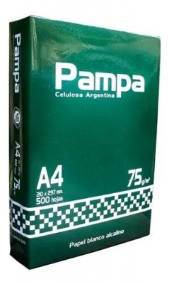 Resma A4 Pampa Premium 75 Gr