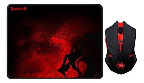 Combo Redragon Mouse + Pad Mouse M601wl-ba