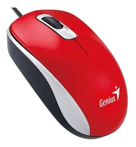 Mouse Genius Dx-110 Rojo