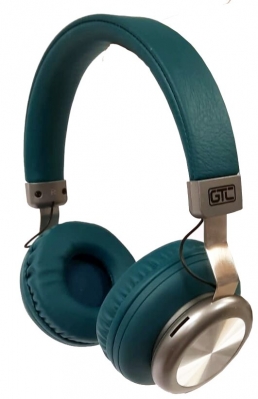 Auricular Bluetooth Gtc Hsg-178v Vintage Style Verde