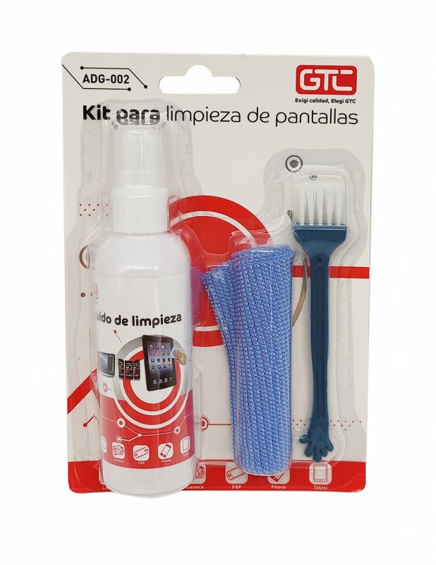 Kit Para Limpieza De Pantallas Gtc Adg-002