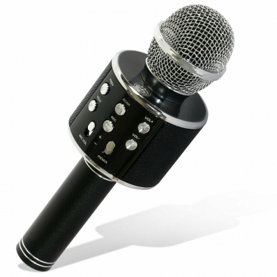 Microfono Karaoke Ws-858a Negro