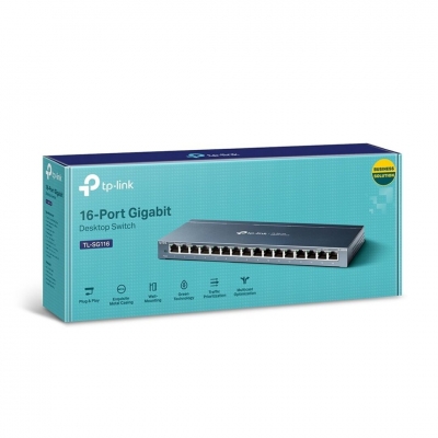 Switch Tp-link Gigabit 16p Tl-sg116
