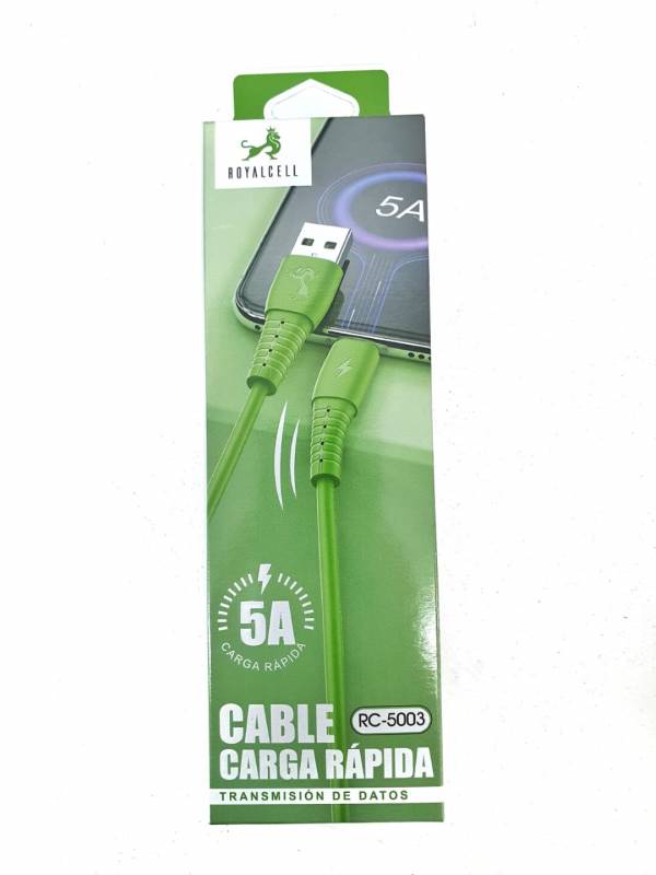 Cable Legatus Usb A Tipo C Rc-5003 Verde