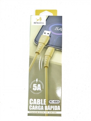Cable Legatus Usb A Tipo C Rc-5003 Amarillo