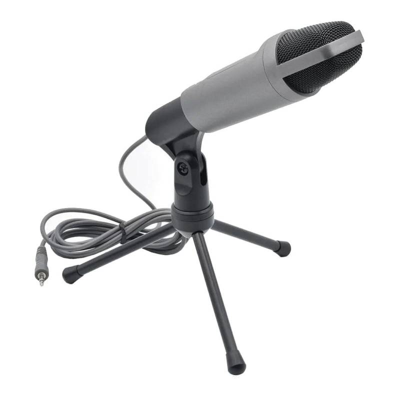 Microfono Para Pc Netmak Nm-mc4 Condensador C/tripode