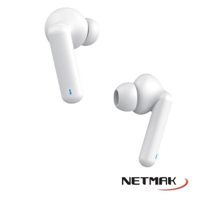 Auricular Bluetooth Netmak Nm-air5-w White