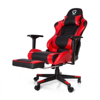 Silla Gamer The Game House Rojo Y Negro
