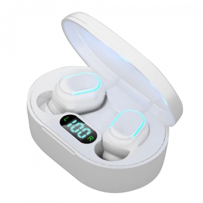 Auricular Bluetooth E7s True Wireless Blanco