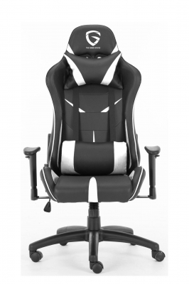 Silla Gamer The Game House D-328 Blanco Y Negro