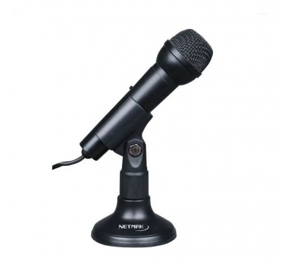 Microfono Para Pc C/soporte Netmak Nm-mc2