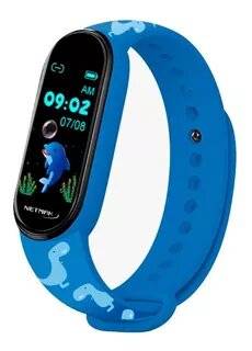 Reloj Smartwatch Kids Netmak Nm-kids-b Azul