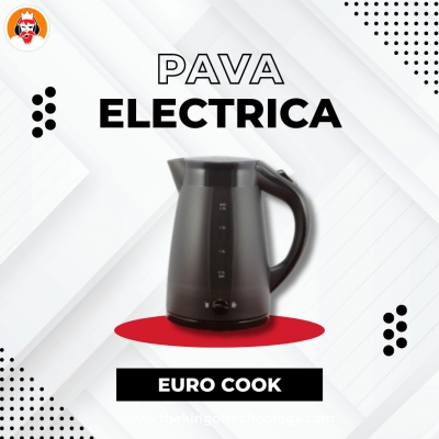 Pava Electrica 1,8l Eurocook Ec-kep18mn Negro