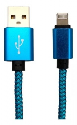 Cable Gtc Usb A Iphone 1 Mts Azul #103bl